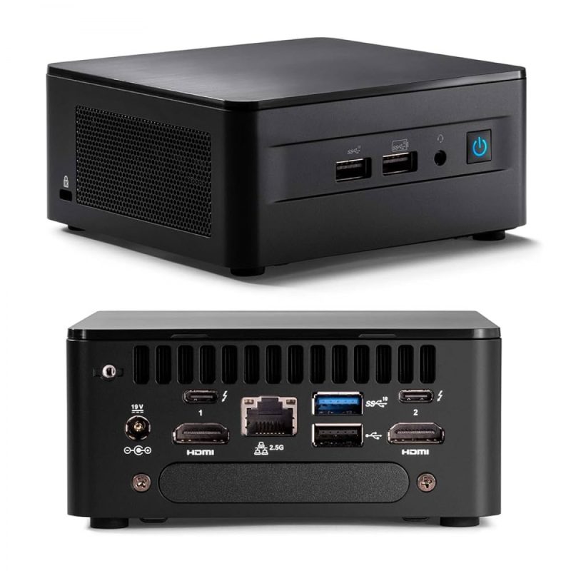 مینی کامپیوتر اینتل مدل nuc intel 12wshi5 /16ddr4/256ssd - تصویر 2